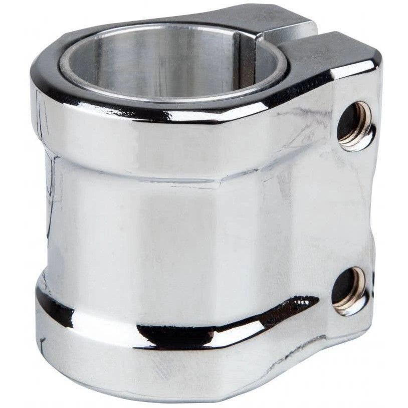 Addict Guardian L Double Collar Scooter Clamp - Polished
