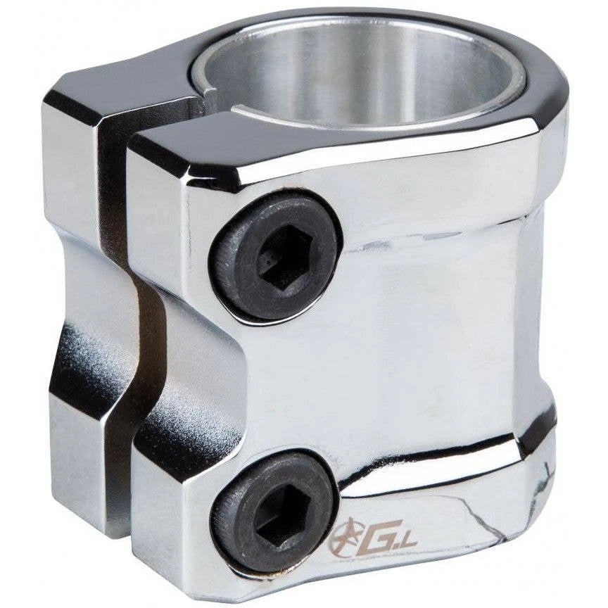 Addict Guardian L Double Collar Scooter Clamp - Polished - Image 2