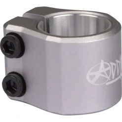 Addict Guardian ST Double Collar Scooter Clamp - Grey