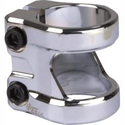 Addict Ultra Light Double Collar Scooter Clamp - Chrome