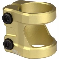 Addict Ultra Light Double Collar Scooter Clamp - Gold