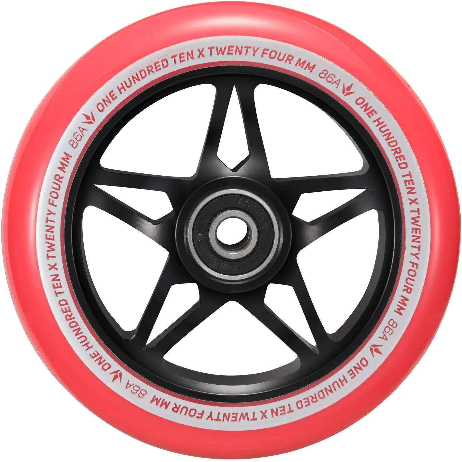 Blunt Envy S3 Scooter Wheel 110mm - Black/Red