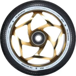 Blunt Envy Tri Bearing Scooter Wheel 120mm X 30mm - Gold/Black