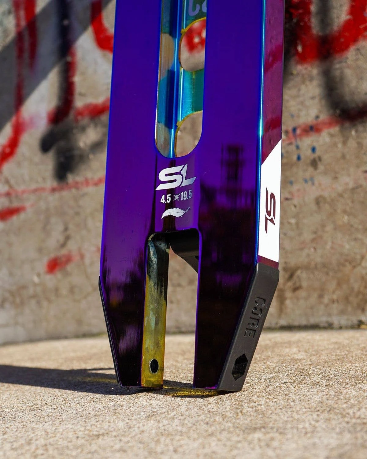 CORE SL1 (Super Light) Scooter Deck - Neochrome 20'' X 5'' - Image 8