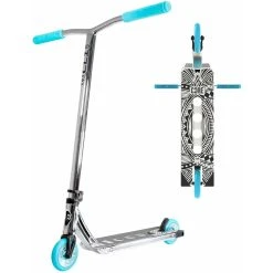 CORE CL1 Complete Stunt Scooter - Chrome/Blue