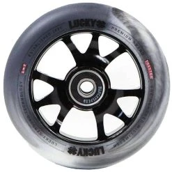 Lucky Toaster Scooter Wheel 100mm - Black/White Swirl