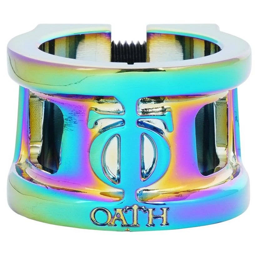Oath Cage V2 HIC/IHC Scooter Collar Clamp - Neochrome - Image 2