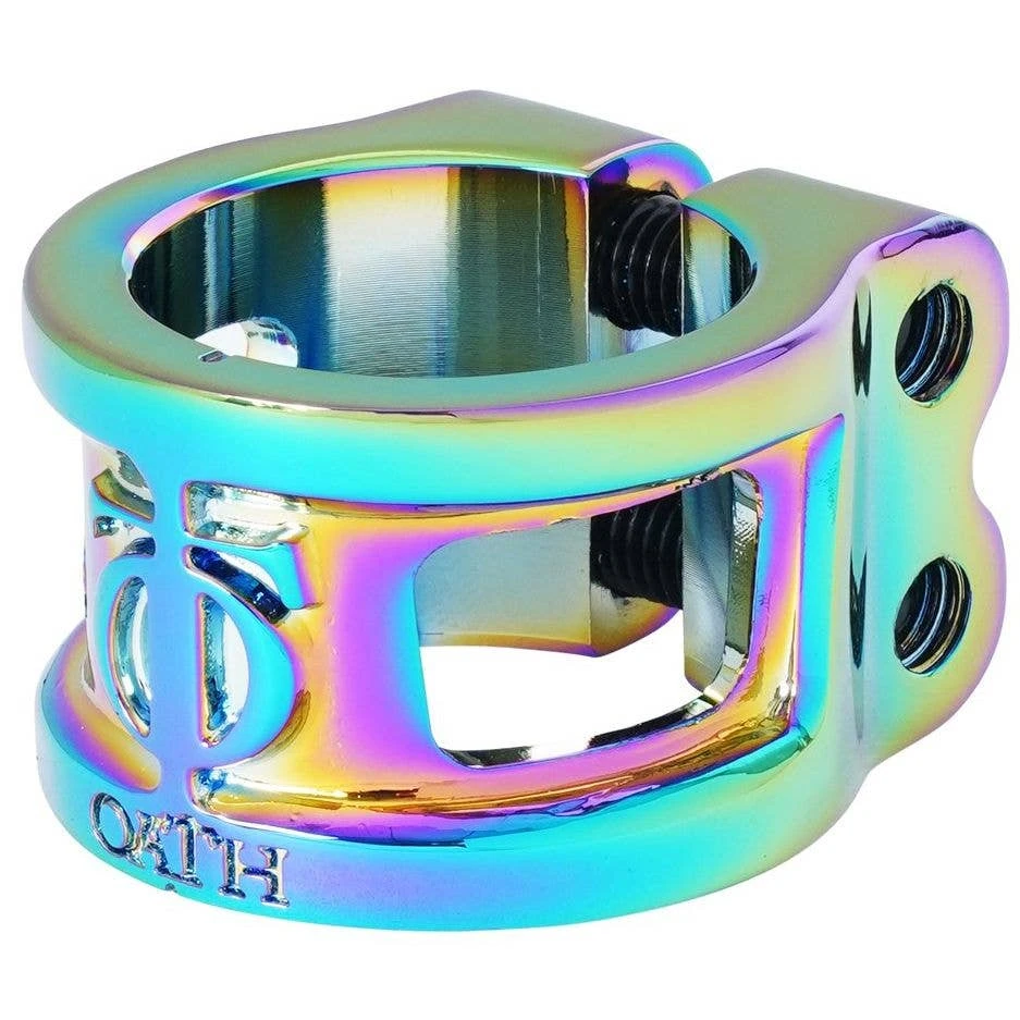 Oath Cage V2 HIC/IHC Scooter Collar Clamp - Neochrome - Image 3