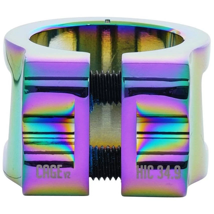 Oath Cage V2 HIC/IHC Scooter Collar Clamp - Neochrome - Image 5