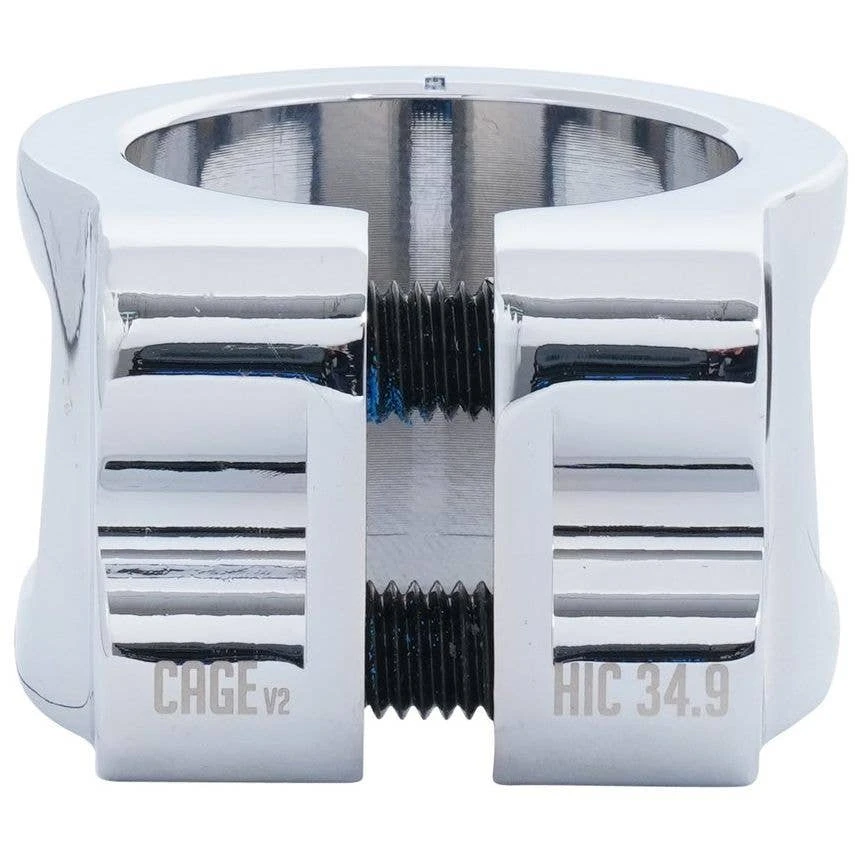 Oath Cage V2 HIC/IHC Scooter Collar Clamp - Neo Silver - Image 5