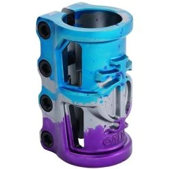 Oath Cage V2 SCS Scooter Clamp - Blue/Purple Titanium