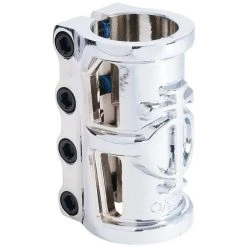 Oath Cage V2 SCS Scooter Clamp - Neo Silver