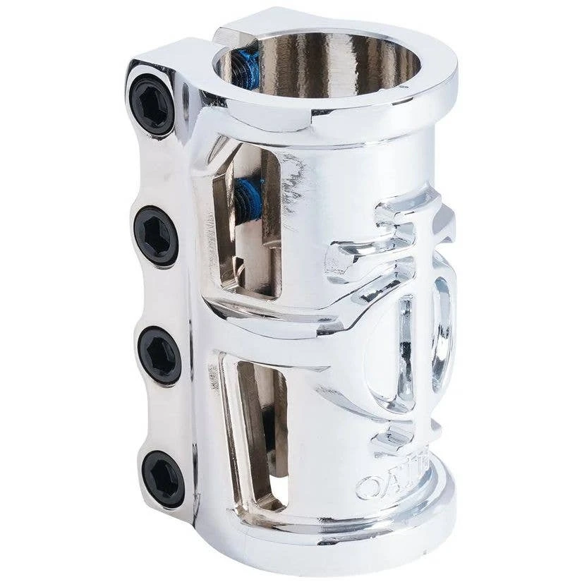 Oath Cage V2 SCS Scooter Clamp - Neo Silver