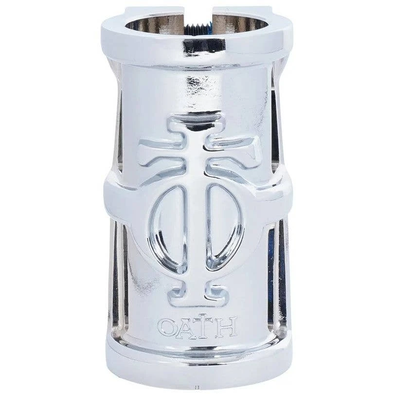 Oath Cage V2 SCS Scooter Clamp - Neo Silver - Image 2