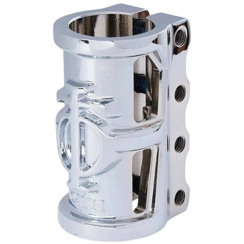 Oath Cage V2 SCS Scooter Clamp - Neo Silver - Image 3