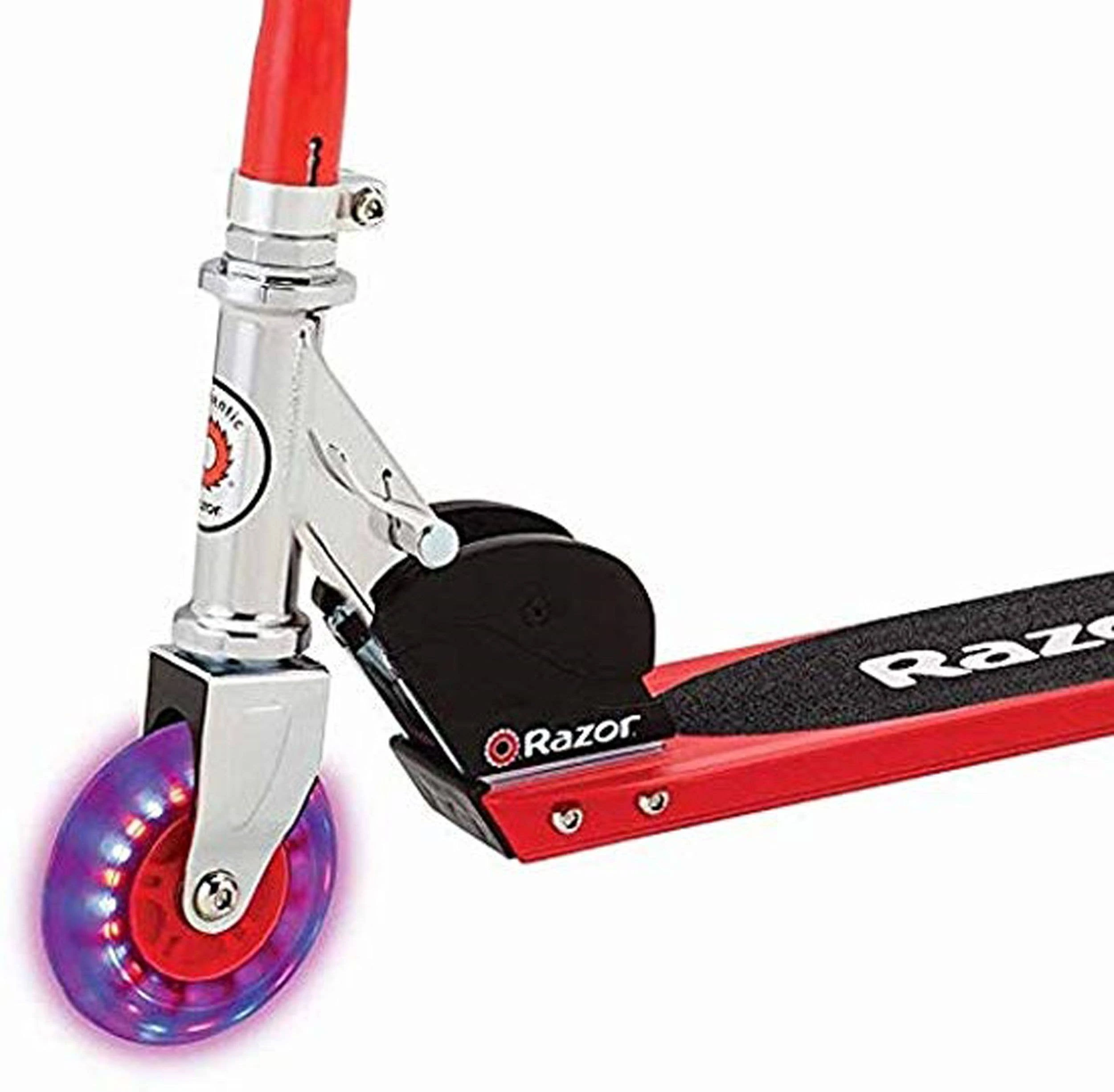 Razor S Spark Folding Scooter - Red - Image 3