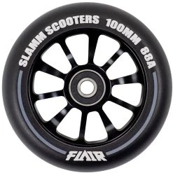 Slamm Flair 2.0 100mm Scooter Wheel - Black/Black