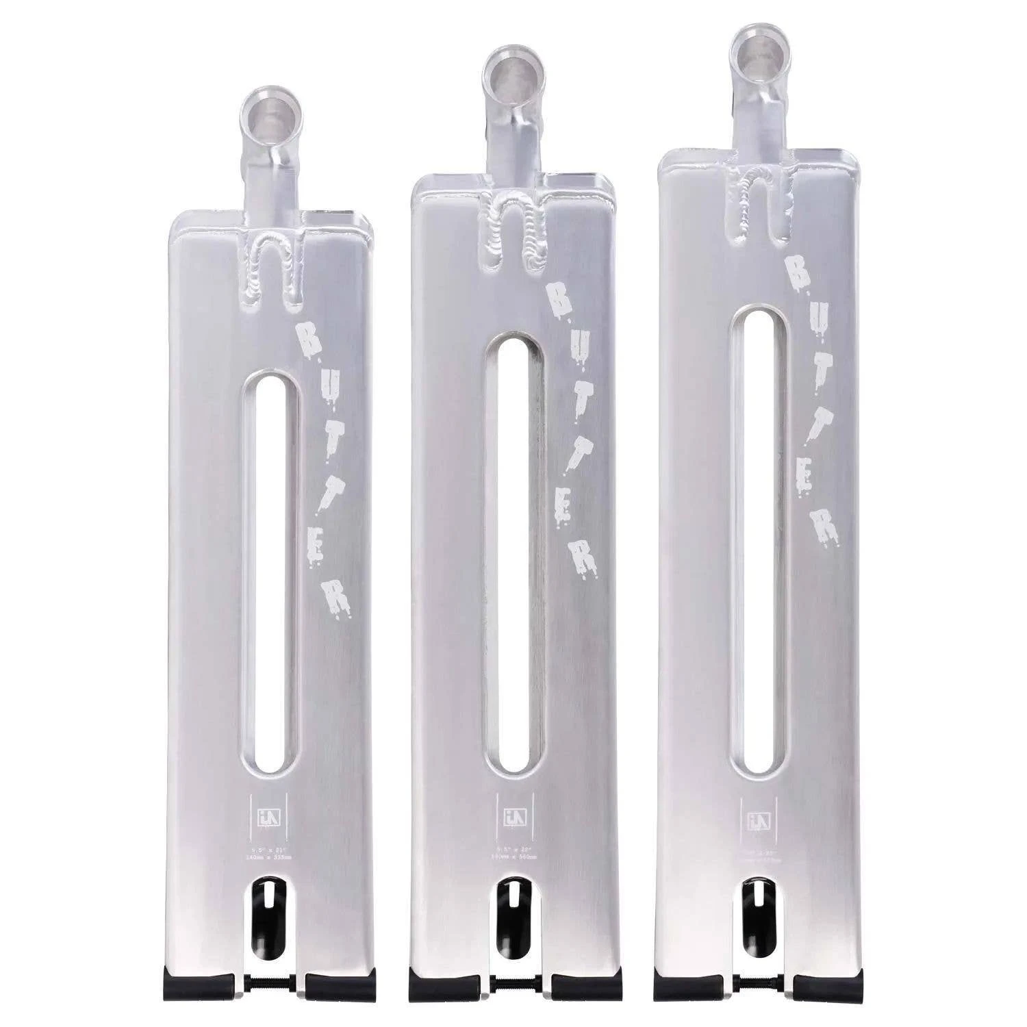 UrbanArtt Butter Scooter Deck - Raw Brushed 22'' X 5.5'' - Image 10